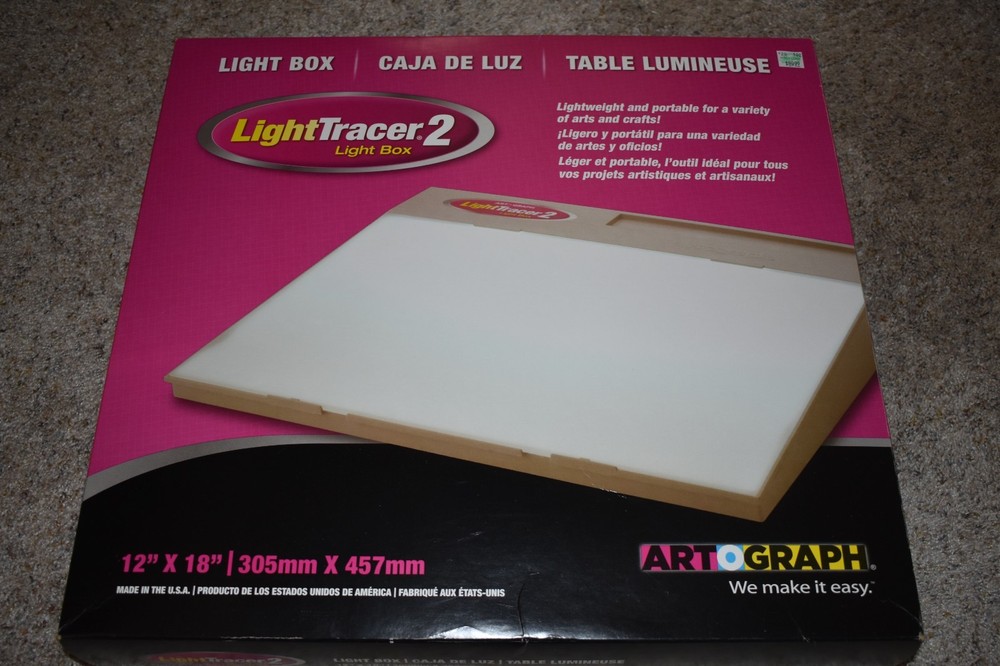 ArtOGraph LightTracer 2 Light Box, 12″x18″, Original Box & Manual