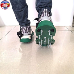 9 Inch Screed Spiked Roller Self Leveling Concrete Epoxy Green