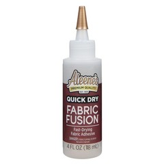 Fabric Glue Quick Dry Permanent Bond Clear 4 fl oz Aleene s 32299 Aleenes Fusion