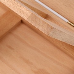 Art Supply Wood Artist Tool Box Easel Storage Drawer Painting Drawing Craft