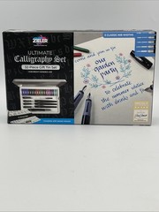 Ultimate Calligraphy Pen Gift Set 32PC by ZIELER – Missing One Nib Width