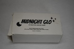 Midnight Glo UV Reactive Acrylic Paint Set 8 Neon Colors 0.75oz Craft DIY USA