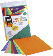 Products Corrugated Cardboard in Assorted Colors – 8.5” X 11” Inches Corrugated
