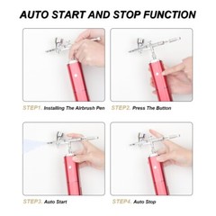 TM90-180W Wholesale Cordless Airbrush Small Single Dual Action Electric Beauty