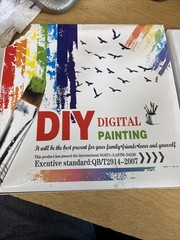 Youth DIY Digital Painting Kit Unicorn With Rainbow 🌈