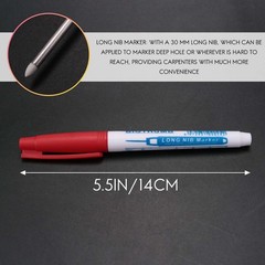 4 Pcs Deep Reach Markers Long Nose Marker Deep Hole Marker 30 mm Reach1249