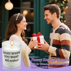 Mens Valentines Day Gifts for Him 2.75 inches (W) x 3.54 (H), White
