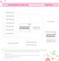 Ohuhu Pastel Alcohol Brush Markers- 48 Colors of Honolulu Sweetness – AP Certifi