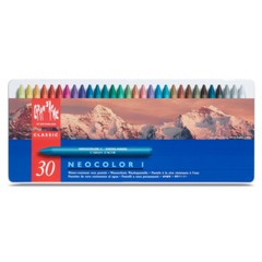 Neocolor Wax Pastels Metal Box Set Of 30