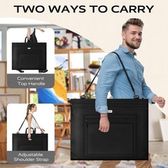 JusArt Art Portfolio Bag, 24×36 Light Weight Folder Case with