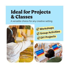 Chalkola 8×10 Canvas for Painting (15 Pack) – Small Canvases fo… Fast USA SHIP
