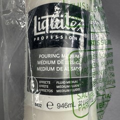 (2) Liquitex Professional Effects Medium 946ml 32-oz Gloss Pouring Medium New