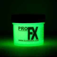 CHARTREUSE GLOW in the DARK Daytime Visible & UV Reactive Paint 1oz-2oz