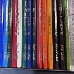 Vintage Faber Castell West Germany Watercolor Colored Pencils Set 23 Art F/S