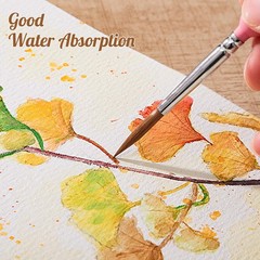 50 Sheets 5×7 Inch Watercolor Paper for Watercolor Drawing Paint Paper