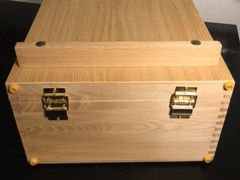 U.S. Art Supply Wood Box Easel Painting – Oil, Acrylic, Watercolor