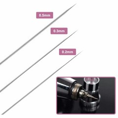 0.2/0.3/0.5mm Airbrush Nozzle Needle Set for Airbrushes Spray Gun Accessories