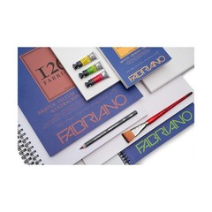 Fabriano 1264 Watercolor Pad, 18″ x 24″, Spiral Bound, 140 lb., 3-Pack