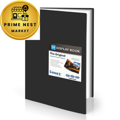 Sooez Art Portfolios 11″x17″, Large Portfolio 11×17″ w/ BLK Paper, Black