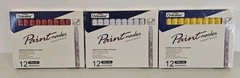 Brand New Overseas Paint Marker PMA-520 36pc Lot Oil Based Pens Red White Yellow