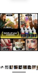 Airbrush Kit With Compressor – 1/5 HP Quiet Air Compressor