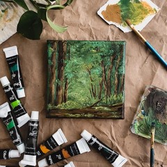 Juego De Pintura Al Oleo 36 Colores a Base De Aceite 12 ML/0,42 Oz X 36 Tubos