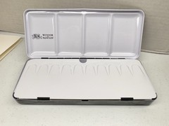 Winsor & Newton Professional Watercolour Travel Tin Set 12 x 5ml Tubes Metal Box