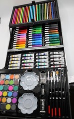145pc Art Drawing Set Kit For Kids Childrens Teens Adults Supplies Paint Pencil