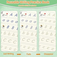 6Pcs Grooved Magic Practice Copybook Set Boys Girls Handwriting Book Practice