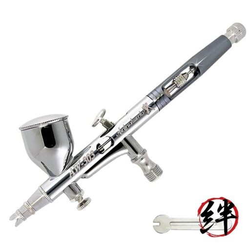 Airbrush Works AW-3 series 0.2 0.3 0.5mm double action 4 holes AW-303 0.3mm