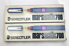 Staedtler Marsmatic 700 0.1mm NOS NIB Made in Germany Vintage Last 2 Pcs!