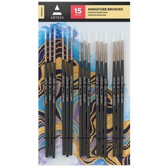 Detail Paint Brushes Set Of 15 Fine Detail Brush Set For Miniature Models And Ca