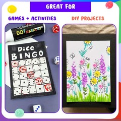 Chalkola 16 Washable Dot Markers for Toddlers | w/ 50 Page Coloring Activity …