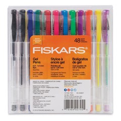 Fiskars Gel Ink Pens Kit, Glitter, Neon, Metallic & Swirl Colors Brand New