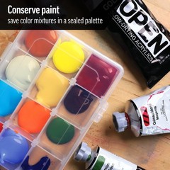 GOLDEN OPEN Slow-Drying Acrylics, Cerulean Blue Chromium, 2 fl oz. tube, Prof…