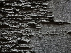 Framed Black Canvas Wall Art, Modern Abstract Oil Paintings, Relief Texture W…