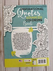 Inspirational Quotes Adult Coloring Book Teen Activity Too Gift Idea Calm Relax