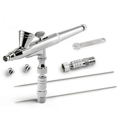 Dual Action Airbrush – 2cc with 3 Tips
