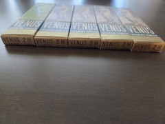 Venus 3800 2H Drawing Pencil -Lot Of 5 Boxes Black Single Color MPN 3800