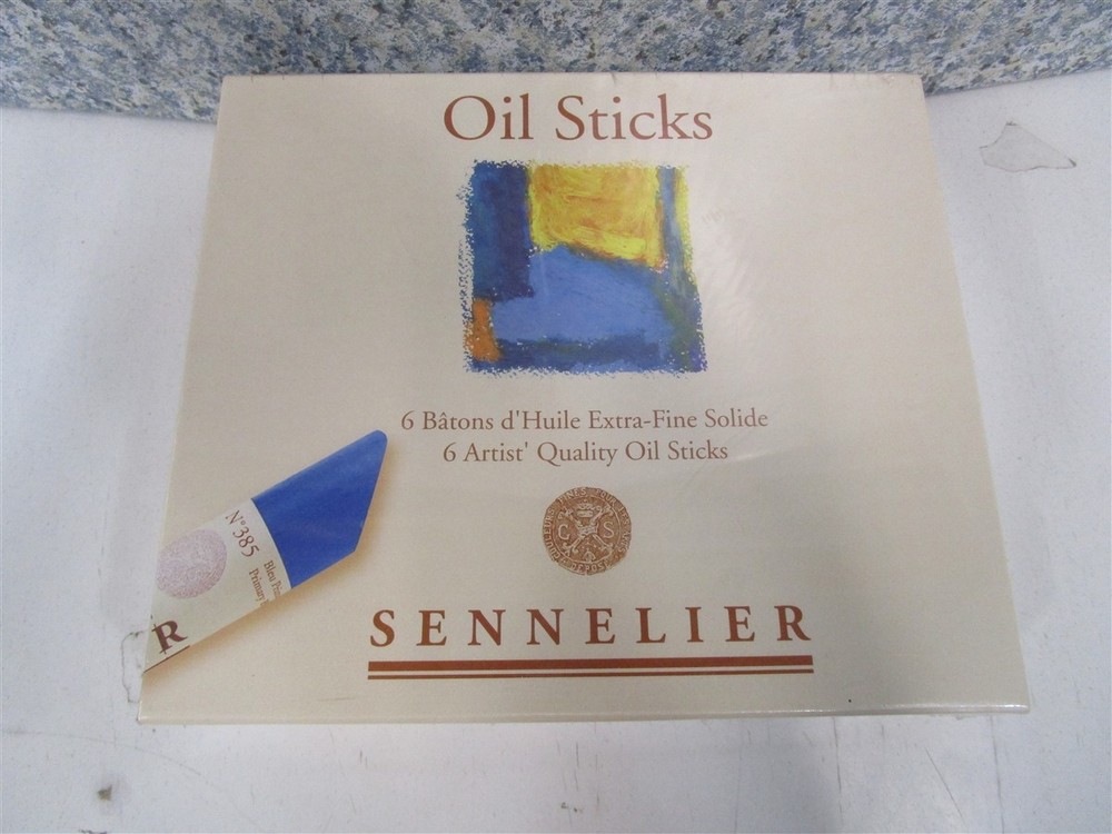 SENNELIER Oil Sticks Pack of 6 colors Artist Quality 20mm 3/4″ NEW