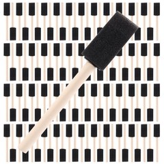 1″ Foam Paint Brushes – 100 Pack, 1-Inch Painting Sponges – Premium Foam Brus…