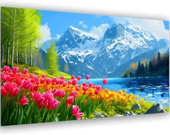 5D Extra Large Diamond Art Kits for Adults – Large Landscape Diamond Painting…