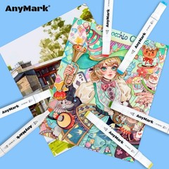 Alcohol Markers, 100 Colors Dual Tip Art Coloring Markers Set for Adult Book …
