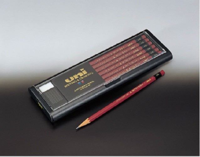 Mitsubishi Pencil Uni Art Wooden Pencil Drawing 1 dozen Pencil hardness 17 Type