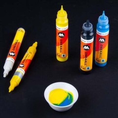 Molotow One4All Acrylic Marker Pen Refill – Pigmented Matt Paint 50 Colours 30ml