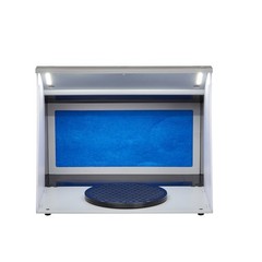 Uimoso Portable Airbrush Paint Spray Booth with Dual Fans for Hobby Use