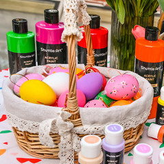 18 Colors Acrylic Paint Bottle Set (250Ml/8.45Oz), Rich Pigmented Bulk Painting