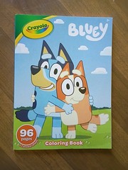 Crayola Bluey 96-Page Colouring Book – Creative Colouring Fun – Ages 3+