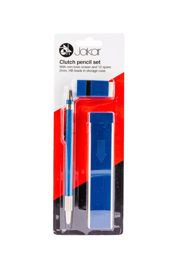 Jakar Clutch Pencil HB Graphite Leader Holder Drawing Set
