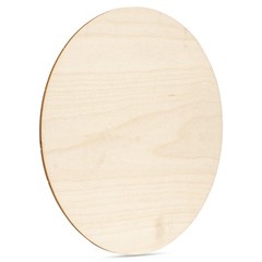 Wood Circles 24 inch 1/8 inch Thick, Unfinished Birch Craft Rounds | Woodpeckers